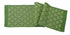Artisan Hand Loomed Cotton Table Runner - Green Ginkgo - 18"x96" - ARCADIA HOME